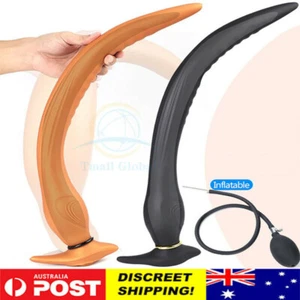 Anal Plug Huge Inflatable Butt BDSM Vagina Anus Expansion Dildo Erotic Sex Toys - Picture 1 of 22