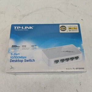 NEW TP-LINK (TL-SF1005D) 5 Port Desktop Ethernet Switch - Picture 1 of 5