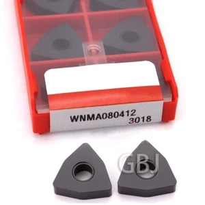 WNMA080412 WNMA433 ZM3018 Cast iron turning insertion 10pcs/Box - Picture 1 of 3