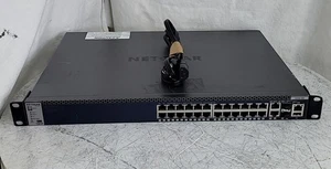 NETGEAR ProSafe M4300-28G GSM4328S Network Switch 24-Port SEE NOTES - Picture 1 of 6