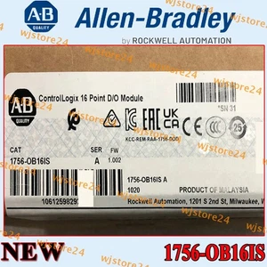 New PLC-AB 1756-OB16IS A ControlLogix 16 Point D/O Module 1756OB16IS US - Picture 1 of 6