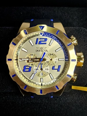 Invicta Men's S1 Rally Analog Quartz Black Silicone Watch - BRAND NEW!  20107 - Image 1 of 4