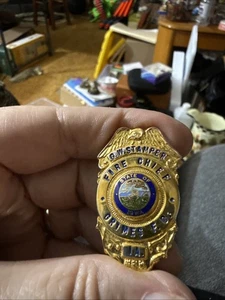 G. W. Stamper Fire Chief Grimes F.D. Money Clip - Picture 1 of 10