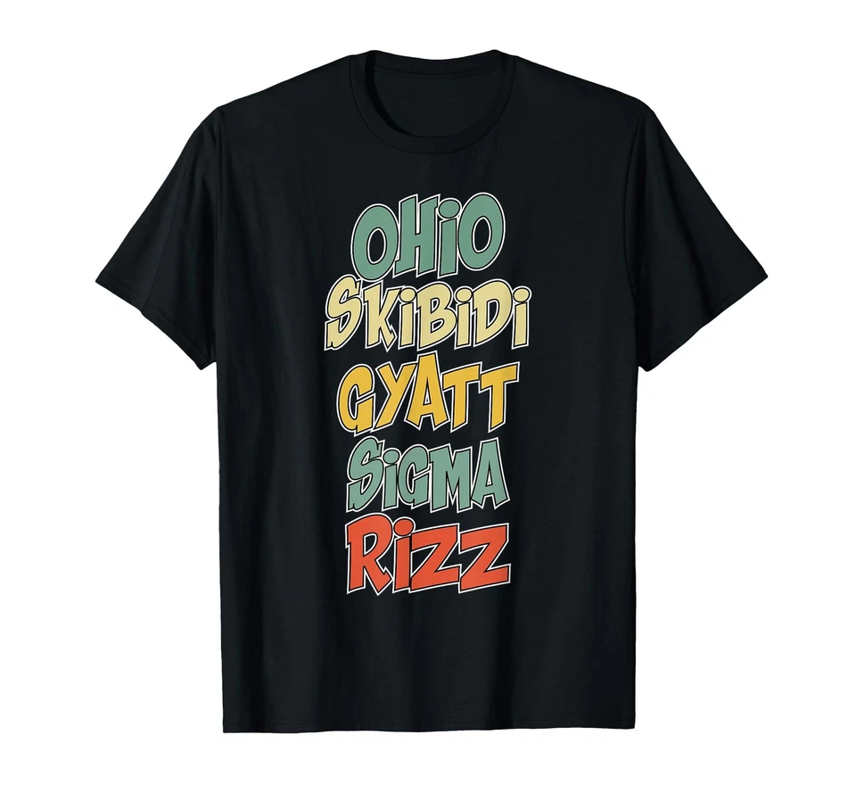 Ohio Skibidi Gyatt Sigma Rizz Gen Alpha Navidad Camiseta Foto 1 de 1