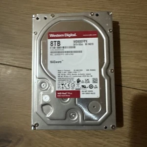 Western Digital Red 8TB SATA 6Gb/s 5400RPM 3.5" NAS Hard Drive WD80EFAX - Afbeelding 1 van 8