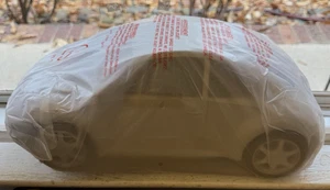 Imagen más nítida VW Volkswagen Beetle plateado reproductor de CD FM nuevo stock antiguo caja abierta - Imagen 1 de 6