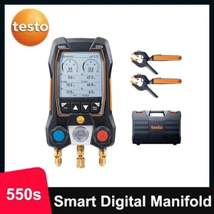 Testo 0564 5502 01 550s Smart Digital Manifold Wireless Clamp Temperature Probes - Picture 1 of 20
