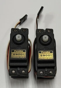 2x Futaba S9001 9001 Standard Size RC Remote Control Airplane / Helicopter Servo - Picture 1 of 1