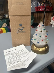 Avon Twinkling Tree Christmas Decoration Vintage Light Up Color Changing w/Box - Picture 1 of 2