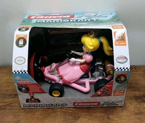 Princess Peach Super Mario Bros Mariokart Go-Kart Pipe Kart Carrera RC 5.6 MPH - Imagen 1 de 11