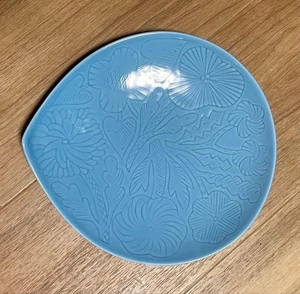 Yumiko Iihoshi Porcelain × Makoto Kagoshima Floral Drop Plate - Picture 1 of 3