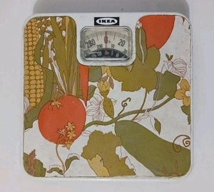 Vintage Ikea Bathroom Scale 70s Vegetables on Vines Motif. - Picture 1 of 10