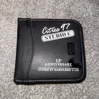 Vintage Cities 97 Sampler 15Th Anniversary 15 Cd Set Leather Case G.4 - Image 1 of 4