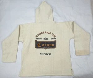 Corona Beach Club Hoodie Pullover Herren Xtra Large Baja Surf Mexico Vintage Heavy - Bild 1 von 15