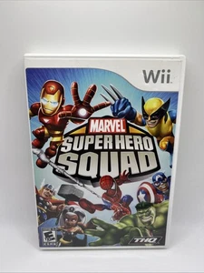 Marvel Super Hero Squad Nintendo Wii Complete CIB W/ Manual - Tested Working - Picture 1 of 4
