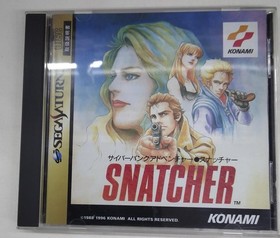 KONAMI Snatcher Sega Saturn game