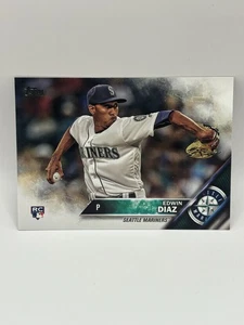 2016 Topps Update Serie Edwin Diaz #US214 RC Rookie Mariners fast neuwertig - Bild 1 von 2