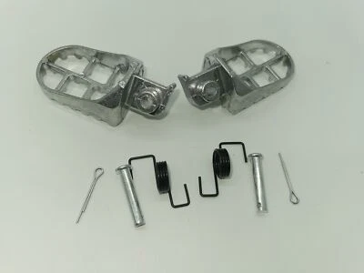 Aluminium Foot Peg Yamaha PW 50 80 TW200 PW50 PW80 PW50 pit dirt bike Footrest - Image 1 of 4