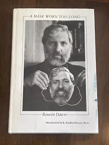 Inscribed REUVEN DAWER A Mask Worn Too Long POETRY HB DJ - Foto 1 di 6