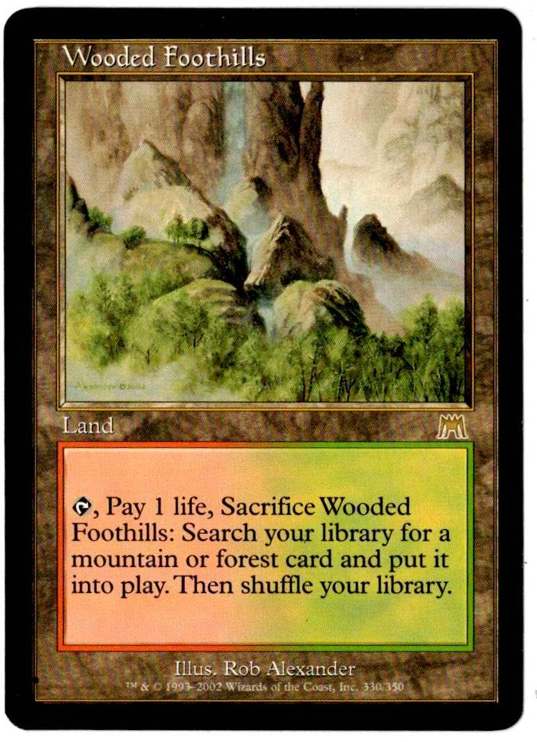 Wooded Foothills Magic: The Gathering Trading Card Games