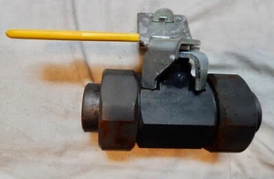 Válvula de gas Apollo 73-305-19 2 piezas bola 1" NPT doble unión Conn 3000 psi 284U - Imagen 1 de 9