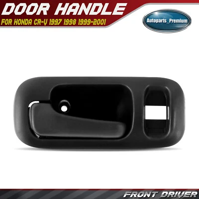 Manija de puerta interior gris del lado del conductor delantero para Honda CR-V 1997 1998 1999-2001 Foto 1 de 4