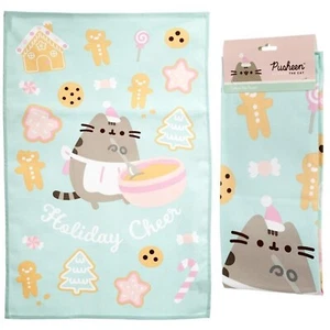 PUSHEEN THE CAT CHRISTMAS HOLIDAY CHEER TEA TOWEL, FESTIVE, XMAS GIFT - Picture 1 of 5