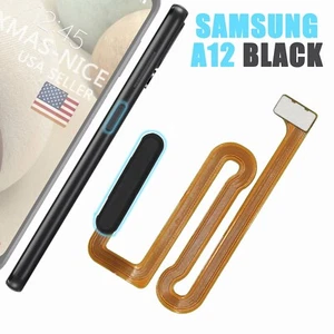 Power Button Schlüssel Fingerabdruck Sensor Flex Kabel für Samsung Galaxy A12 SM-A125U - Bild 1 von 4