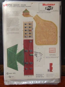 Builder Plus BPN2 Manor House 1970's NOS N Scale - Picture 1 of 3