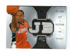 Jared Dudley 2008-09 SP Rookie Threads Jersey #RT-JD Silver #d 187/199