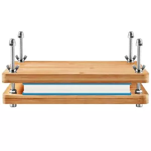 Bamboo Wooden Book Press Portable Binding Machine 11.6 X 7.9 Inches - Picture 1 of 7