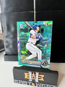 2022 Bowman Chrome Draft Sapphire Gavin Cross 1° rifrattore acqua /20 RC #BDC-6 - Foto 1 di 2