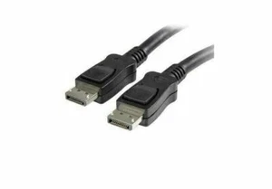 6FT DisplayPort 1.2 Cable with Latches HBR2 up to 21.6Gbps VESA Certified 4Kx2K - Picture 1 of 2