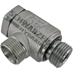 Hydraulik Verschraubung Winkel-Schwenkverschraubung Gewinde metrisch Baureihe L - Bild 1 von 6