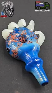 5" Tabakpfeife Smoking Bowl Glas Handpfeifen Blue Claw - Bild 1 von 4