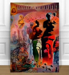 SALVADOR DALI The Hallucinogenic Toreador CANVAS PRINT 8x10" SURREAL ART - Picture 1 of 1