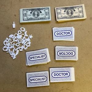 VINTAGE OPERATION GAME PARTS ******CHOOSE FROM LIST***** NOT COMPLETE - Picture 1 of 114