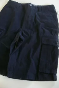 Boys Cargo Shorts Navy Size 12 NEW - Picture 1 of 2
