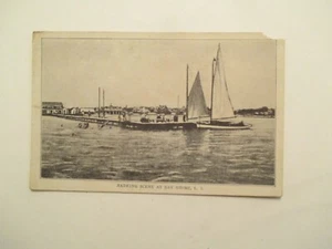 Escena de baño postal de Long Island Nueva York NY - Imagen 1 de 2