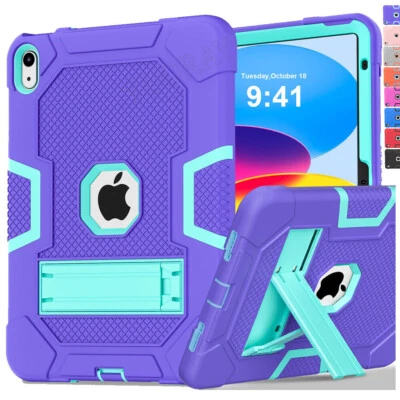 Silicone Case Cover For iPad 6/7/8/9/10/11th Air 11" 13" 2025 Pro 11 12.9 Tablet - Image 1 of 4