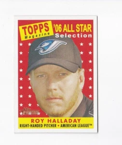 ROY HALLADAY 2007 TOPPS HERITAGE - TOPPS MAGAZINE '06 ALL-STAR SELECTION CARD - Bild 1 von 22