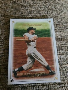 Roger Maris 2007 Upperdeck Masterpieces Baseball Card #9 MT