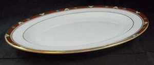 Royal Crown Derby CLOISONNE Platter 13 5/8" Bone China A1317 GREAT CONDITION - Picture 1 of 6