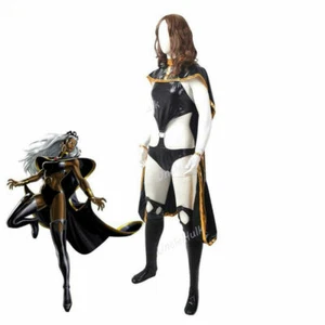 Orororo Munroe X-Man Storm Cosplay Overall Lycra Strumpfanzüge anpassen Halloween - Bild 1 von 7