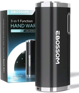 3 In 1 Electric Hand Warmer, 5000Mah Power Bank, Flashlight, Rechargeable - Picture 1 of 7