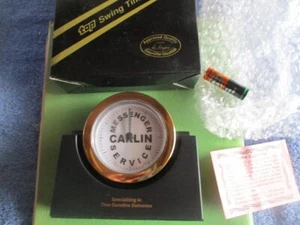 Nuevo Reloj de Escritorio y Base Carlin Messenger Service (1) Mesa Coleccionable - Imagen 1 de 4
