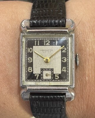 Cronómetro Seiko Seikosha años 40 cuerda manual segundo pequeño Foto 1 de 4