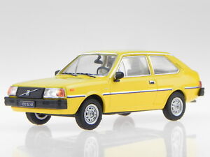 Volvo 343 1979 yellow diecast model car 43055 Triple9 1/43