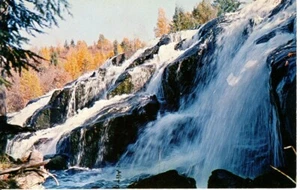 UPPER MICHIGAN'S BOND FALLS - PC2585 - Picture 1 of 2