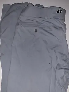 Russell Athletic Baseball Pant - Gray-Baggy-36x36 - Picture 1 of 2